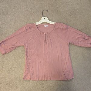 Maurices Dusty Pink Blouse